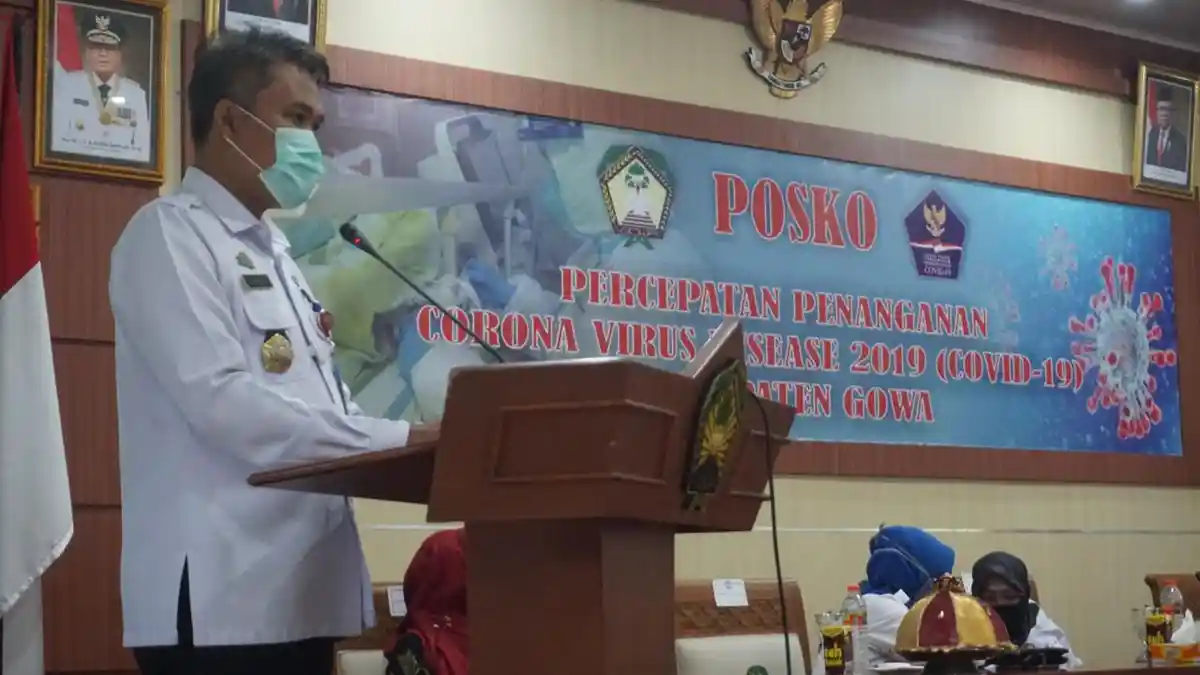 75 Tenaga PPKB Gowa Digerakkan Sosialisasikan Perda Wajib Masker