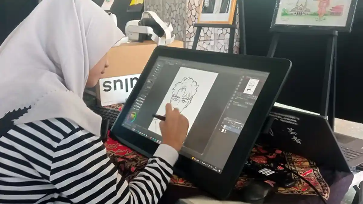 SMK Muhammadiyah 1 Semarang Kenalkan Sistem Demokrasi Lewat Gelar Karya, Begini Hasilnya