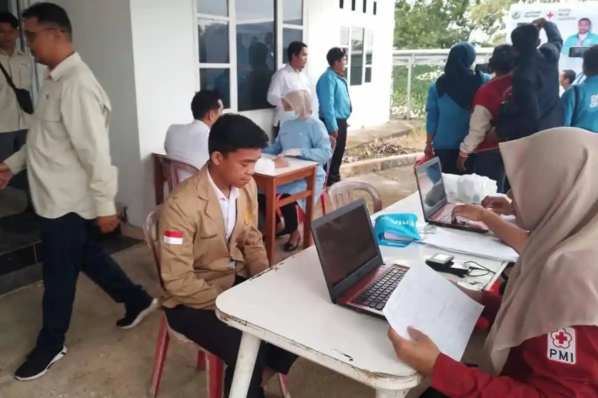 KNPI Pangkalpinang Gelar Aksi Donor Darah di Hari Sumpah Pemuda ke-97 