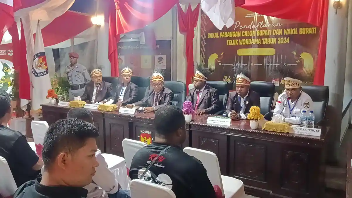 Sah! Pilkada Teluk Wondama 2024 Akan Diikuti Dua Kandidat: HEMAT dan AMAN