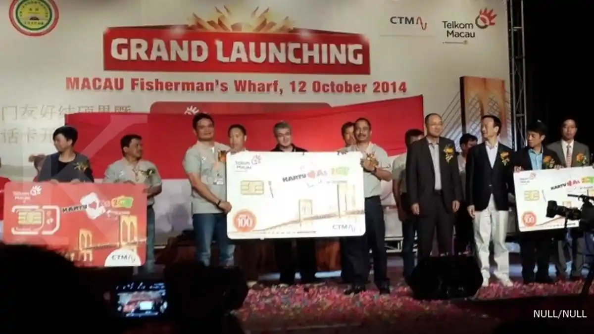 Telkom  Bidik 10.000 Pelanggan Kartu As di Macau