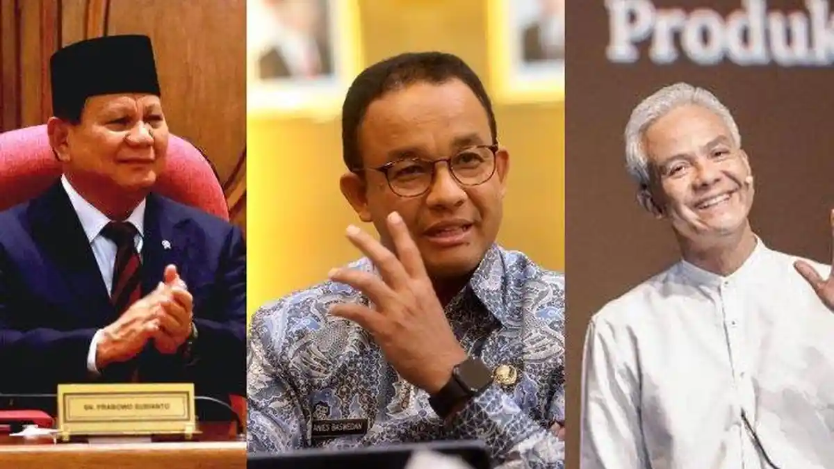 Elektabilitas Ganjar Ungguli Dua Bacapres, Relatif Tipis Dibanding Prabowo: Survei Indikator Politik
