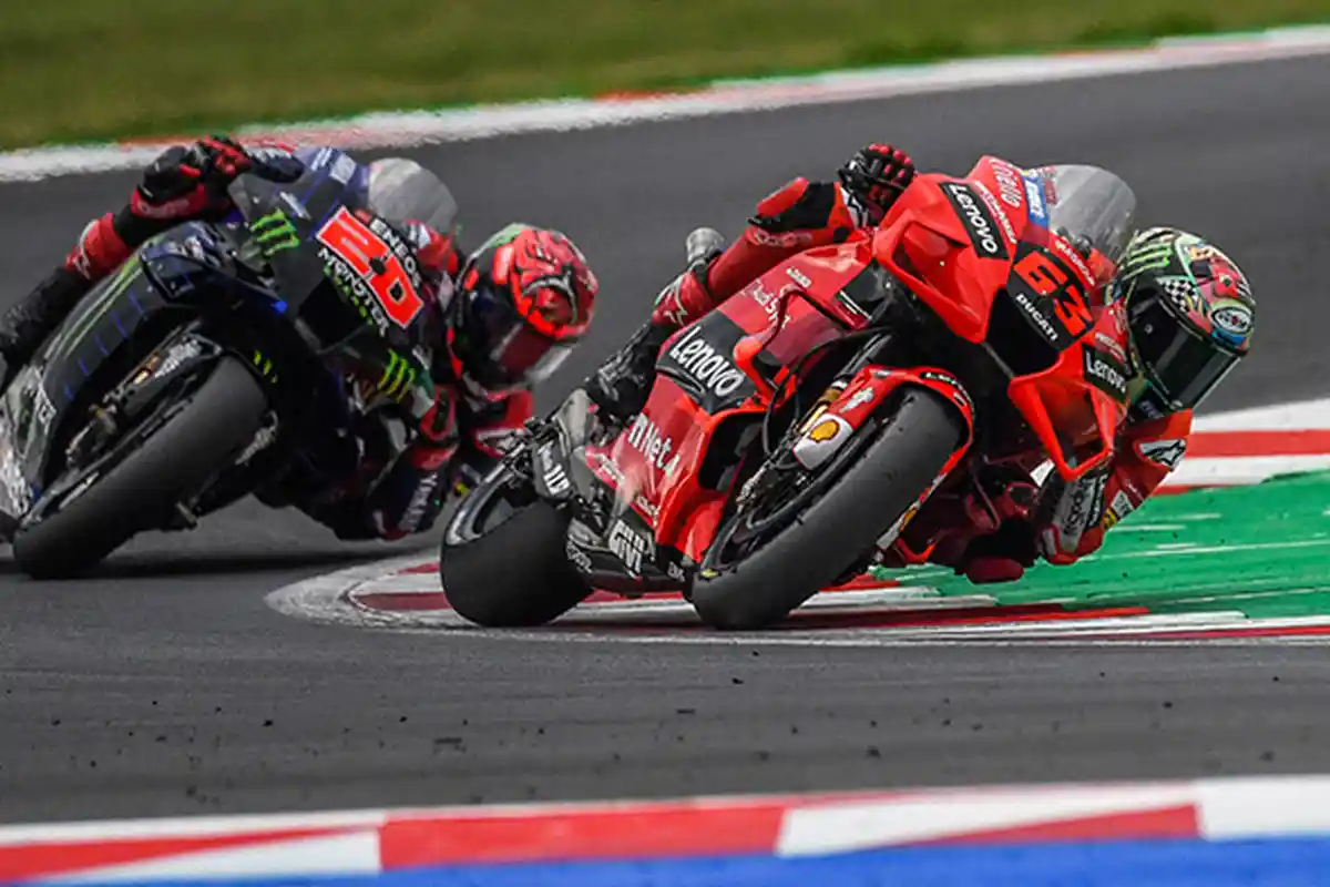 HASIL MotoGP 2021 San Marino, Francesco Bagnaia Kembali Ungguli Fabio Quartararo