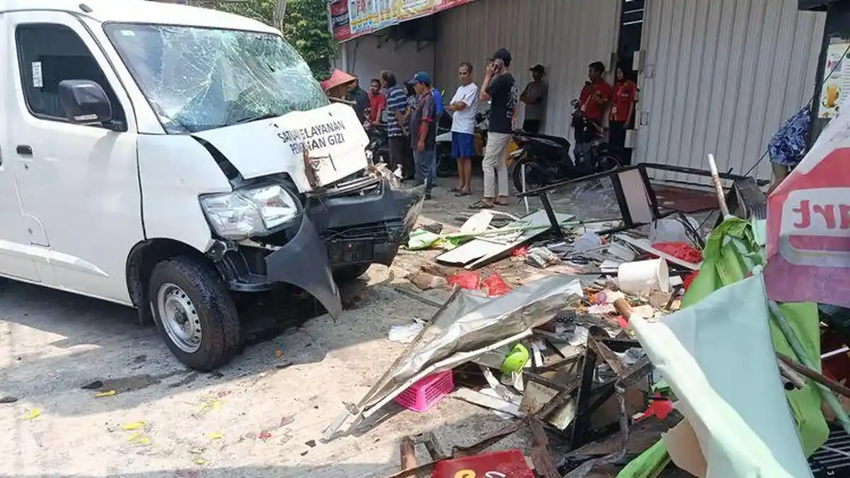 Kronologi Mobil MBG Tabrak Pedagang di Bekasi, 1 Orang Tewas, Sopir Ditangkap Polisi