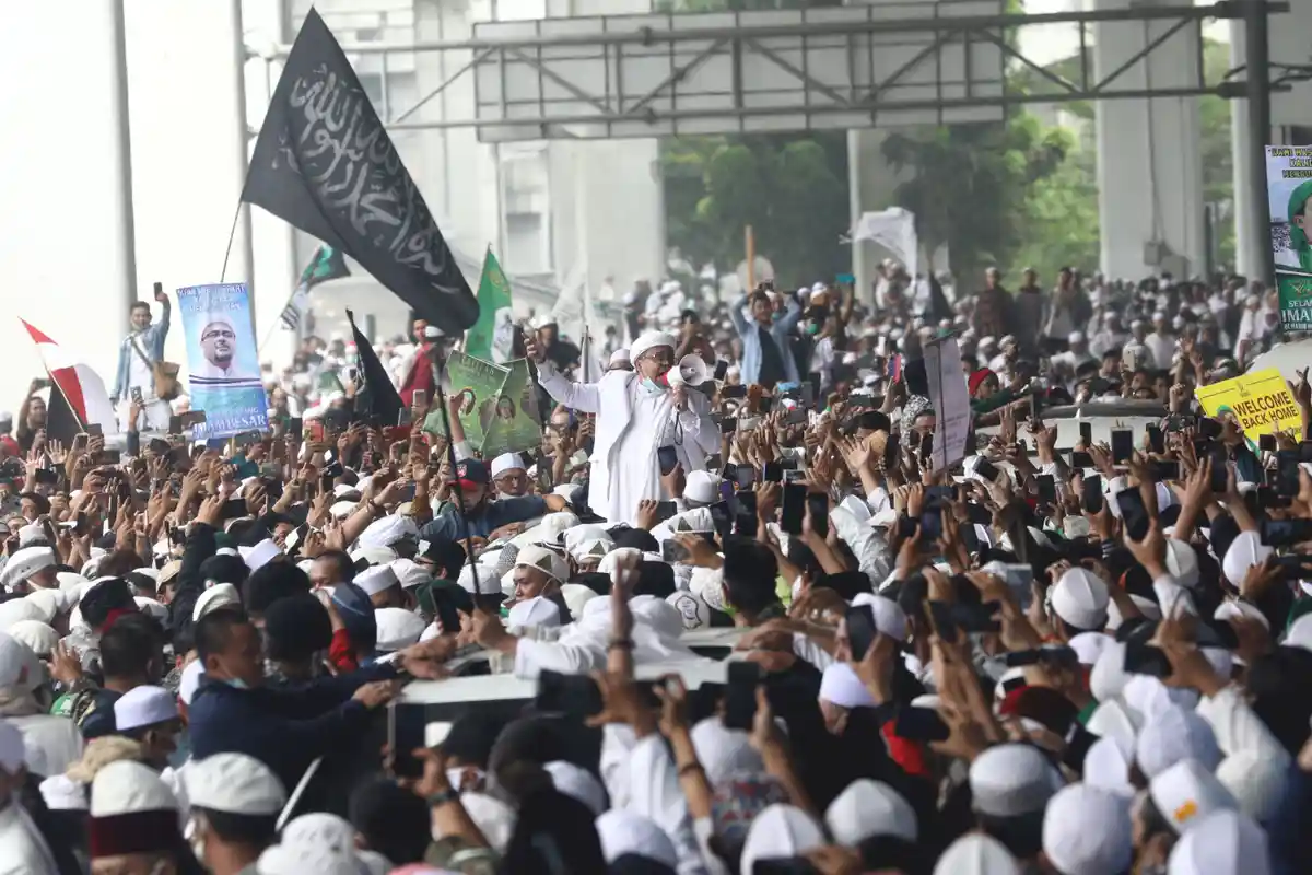 Tiba di Petamburan, Habib Rizieq Ajak Pengikutnya Rayakan Maulid Nabi Muhammad di DPP FPI
