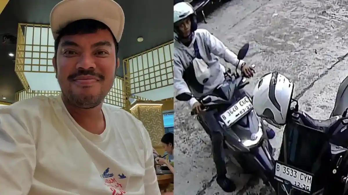 Niat Jebak Pelaku Lewat COD, Komika Rispo Berhasil Ringkus Pencuri Helmnya, Pilih Damai