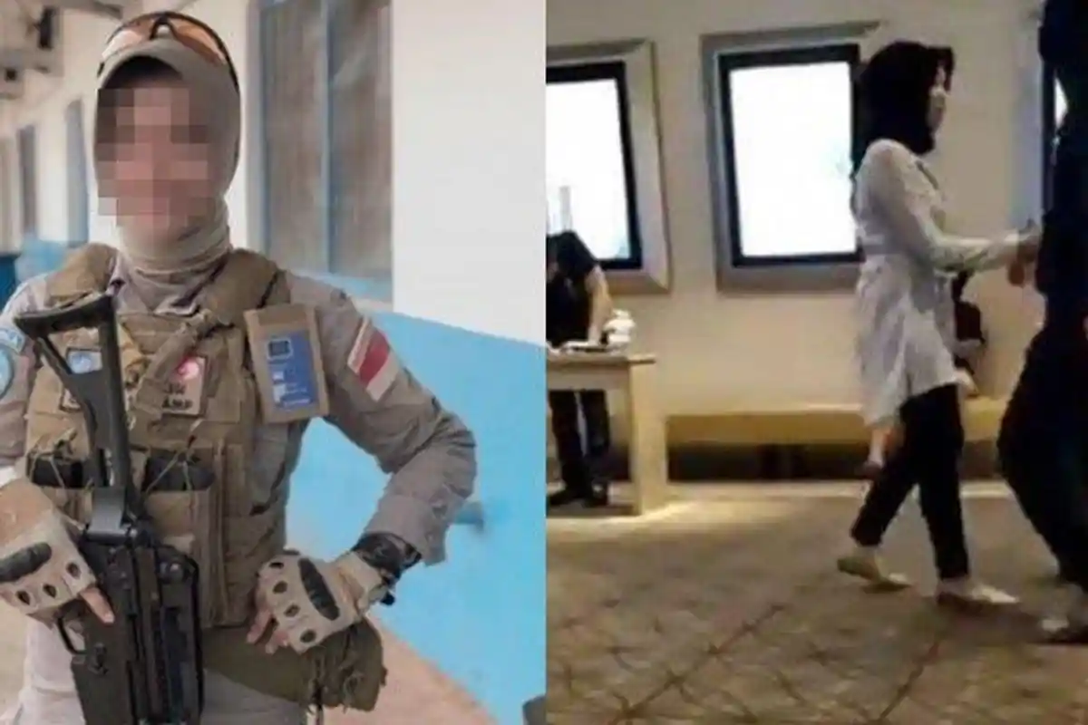 Video Detik-detik Reaksi Tak Biasa Polwan Cantik Pergoki Tunangannya Berselingkuh Dengan Wanita Lain