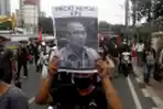 Aksi Unjuk Rasa di Depan Gedung Bawaslu