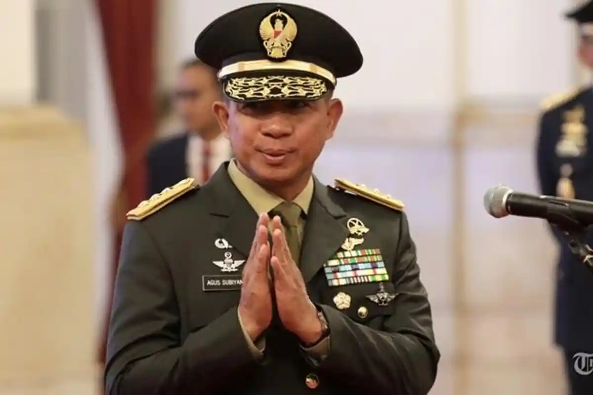 Sosok Jenderal Agus Subiyanto yang Ditunjuk Jokowi Jadi Panglima TNI, Baru 6 Hari Jadi KSAD