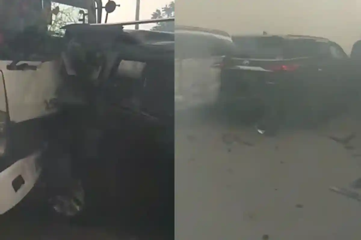 BREAKING NEWS: Kecelakaan Maut di Tol Pejagan-Pemalang, Gara-gara Bakar Rumput, 1 Tewas