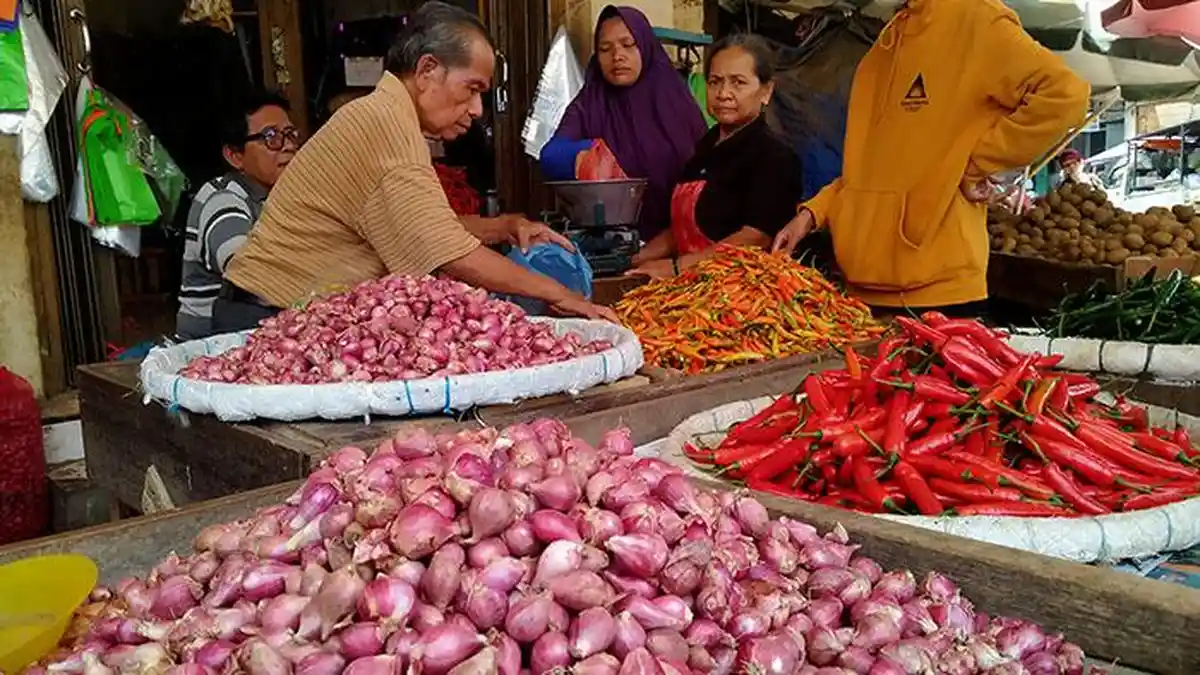 Bawang Merah di Pasar Karangayu Semarang Sudah Menyentuh Harga Rp 50 Ribu per Kilogram, Karena Ini