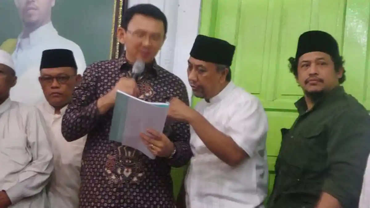 Marah-marah Taman Makam Mbah Priok, Ahok: 'Jebakan Batman Nih Kayaknya'