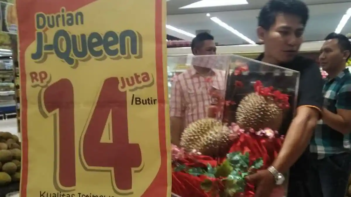 Heboh Durian Harga Rp 14 Juta Per Buah, Stok Terbatas dan Rasanya Bikin Penasaran