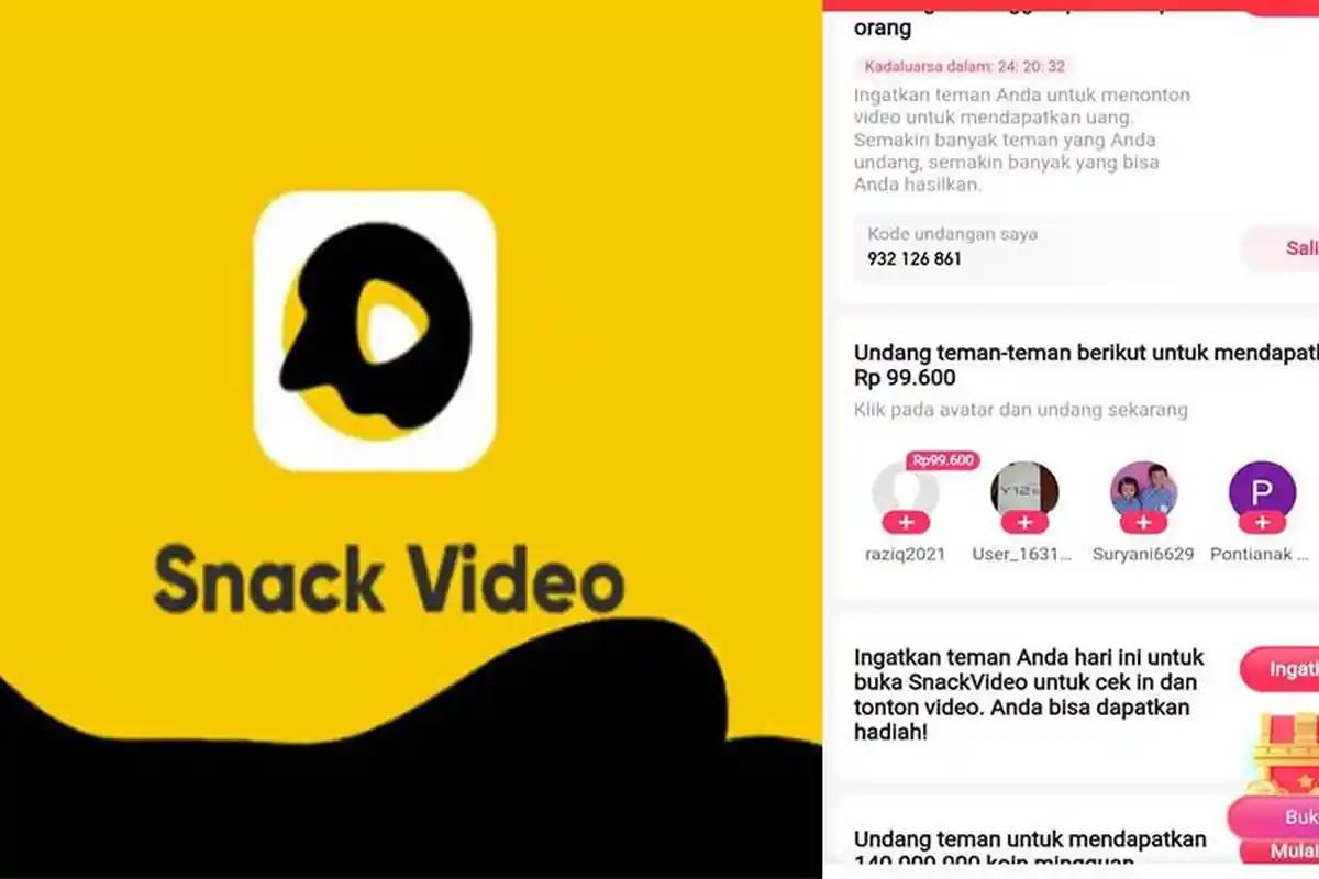 Berikut 6 Program Penghasilan Cuan dari Snack Video dan Ada Undian Berhadiah Iphone 14