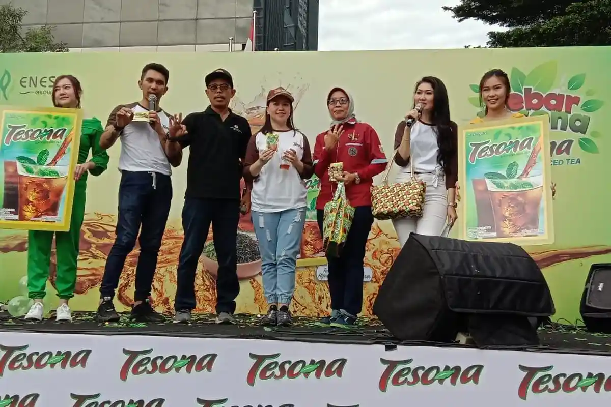 Kenalkan Premium Iced Tea Melalui Senam Poundfit Hingga Workshop Daur Ulang