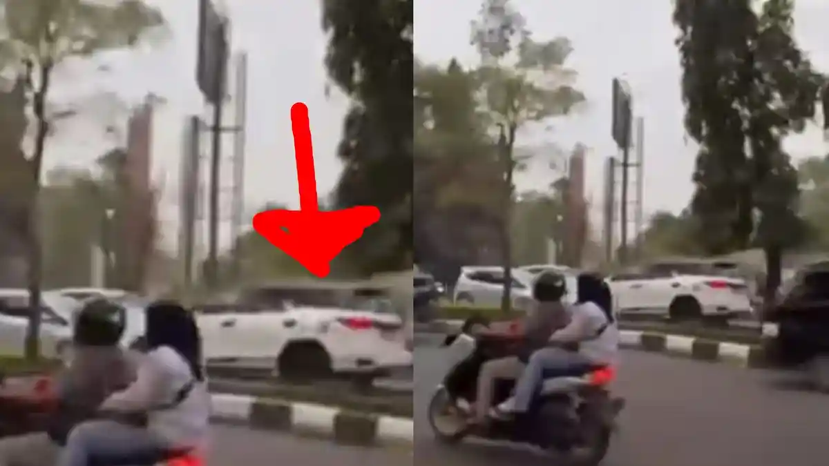 Fortuner Putih Melawan Arah dan Ngebut Dekat Polres Bogor, Respon Pengendara Lain Tak Disangka