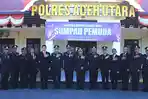 Kapolres Aceh Utara Kobarkan Semangat Kebangsaan di Peringatan HSP Ke-97