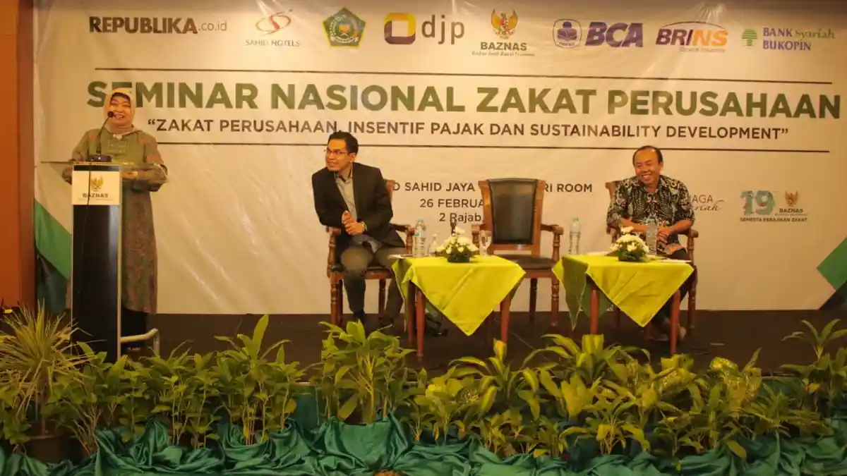 Baznas Menggelar Seminar Nasional Kampanyekan Zakat Perusahaan
