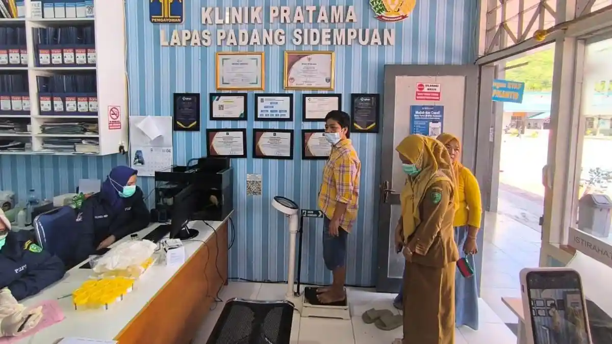 Lapas Padangsidimpuan Kembali Terima Penghargaan Pelayanan Publik Berbasis HAM Tahun 2024 