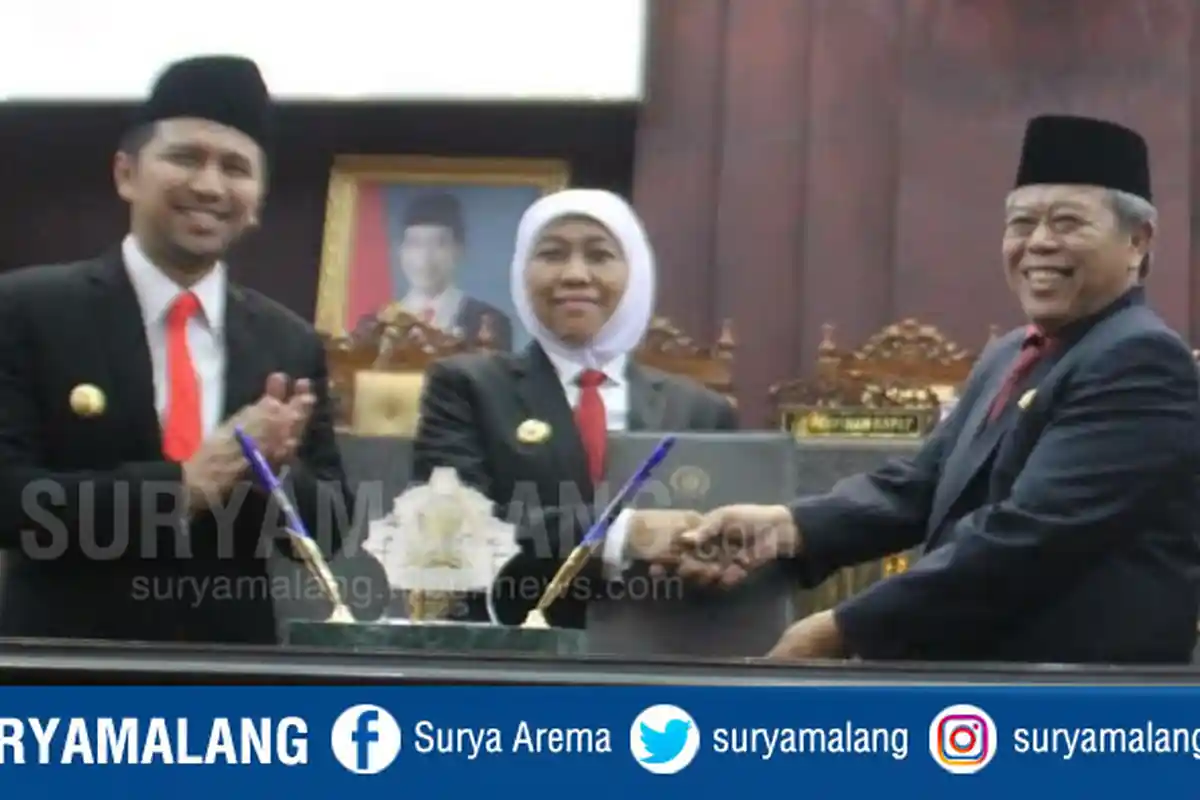 APBD Jatim 2020 Diputuskan Sebesar 35,1 Triliun, Dibahas Hanya dalam Waktu Sebulan