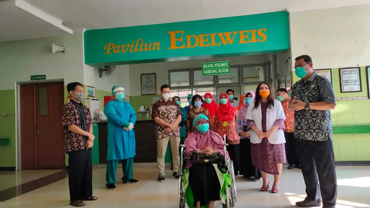 Kabar Baik Satu Pasien Positif Corona di RSUD Kardinah Tegal Dinyatakan Sembuh