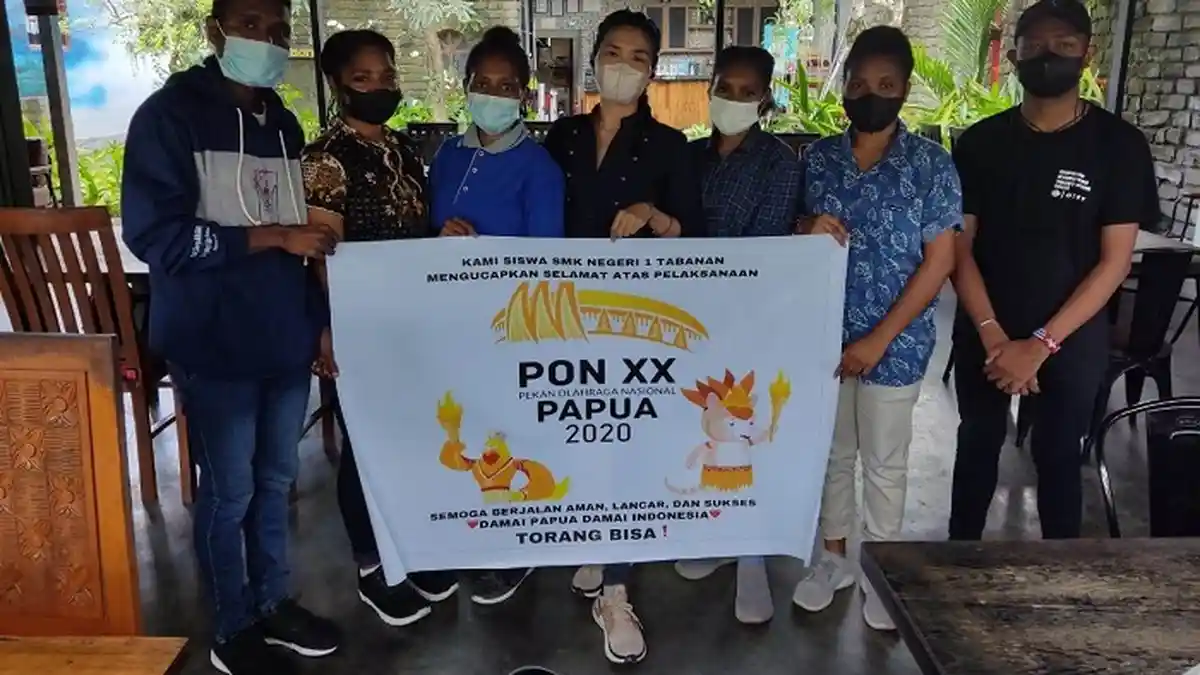 Timba Ilmu di Bali, Siswa Program ADEM Dukung PON XX Papua Berjalan Sukses