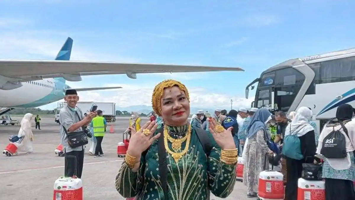 Diperiksa Bea Cukai, 180 Gram Perhiasan Jemaah Haji Makassar ternyata Imitasi