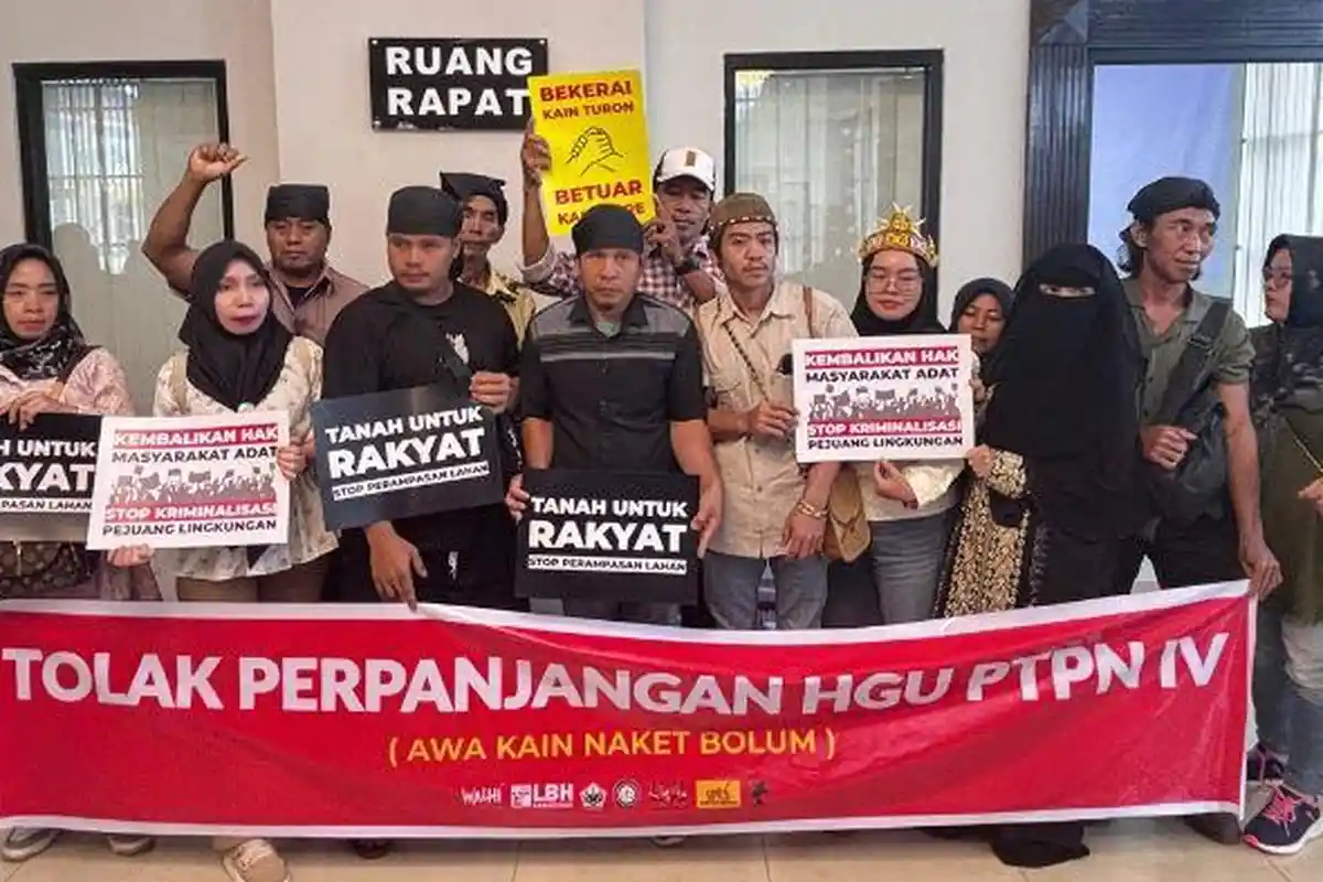 Masyarakat Adat Paser Tolak Perpanjangan HGU PTPN IV, Minta Tanah 2.000 Hektare Dikembalikan