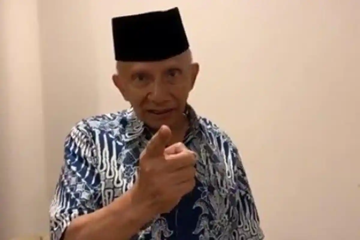 Warga Sipil Bisa Saling Bunuh! Amien Rais Buru-buru Minta Kapolri Listyo Sigit Batalkan Janjinya Ini