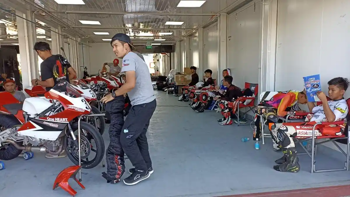 Dapat Setting Motor Terbaik di Sirkuit Mandalika, AHRT Optimis Tatap IATC hingga Asia Road Race