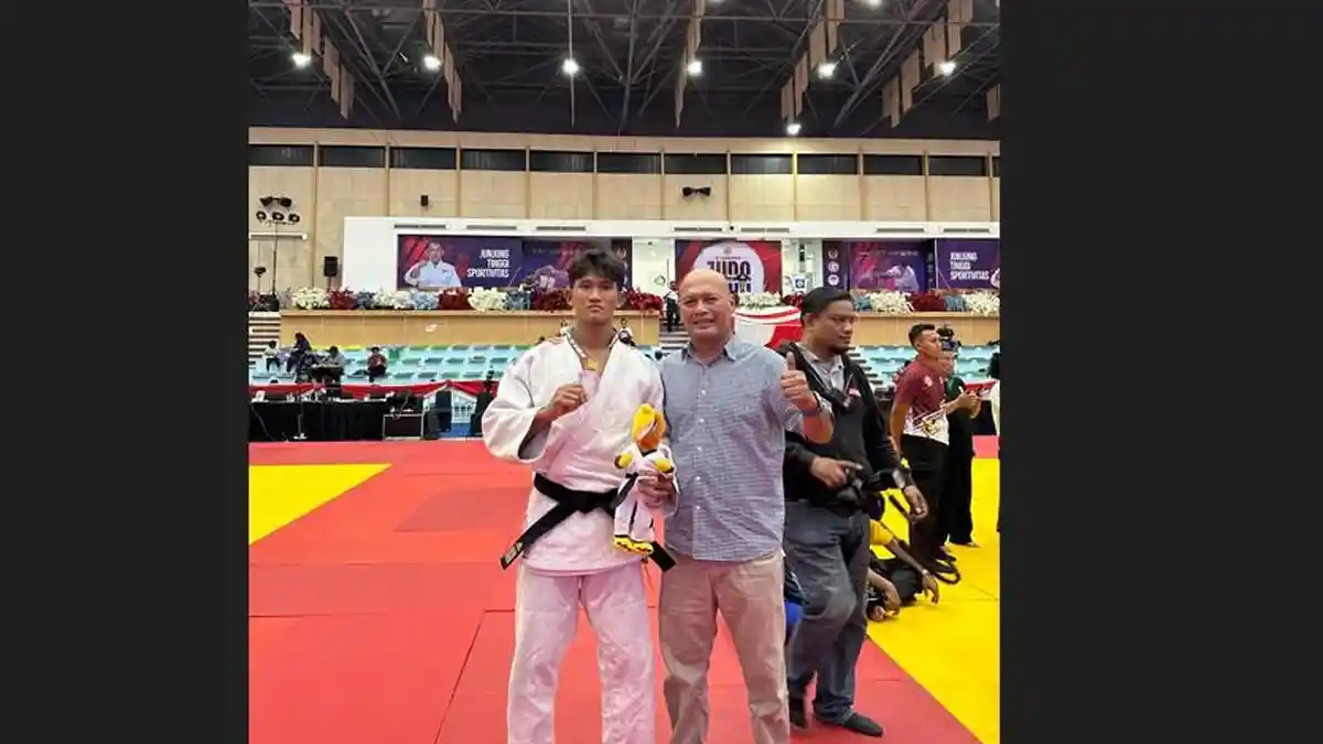 Pejudo Sumut Winner Panggabean Meraih Medali Perak di Kapolri Cup 2026