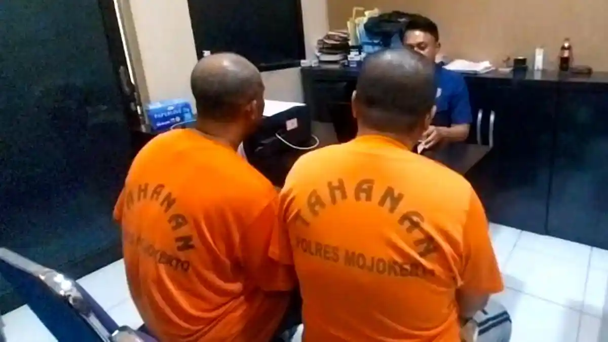 Polres Mojokerto Ringkus Sindikat Penipuan Penggandaan Uang Bermodus Ritual Keagamaan - Surya.co.id
