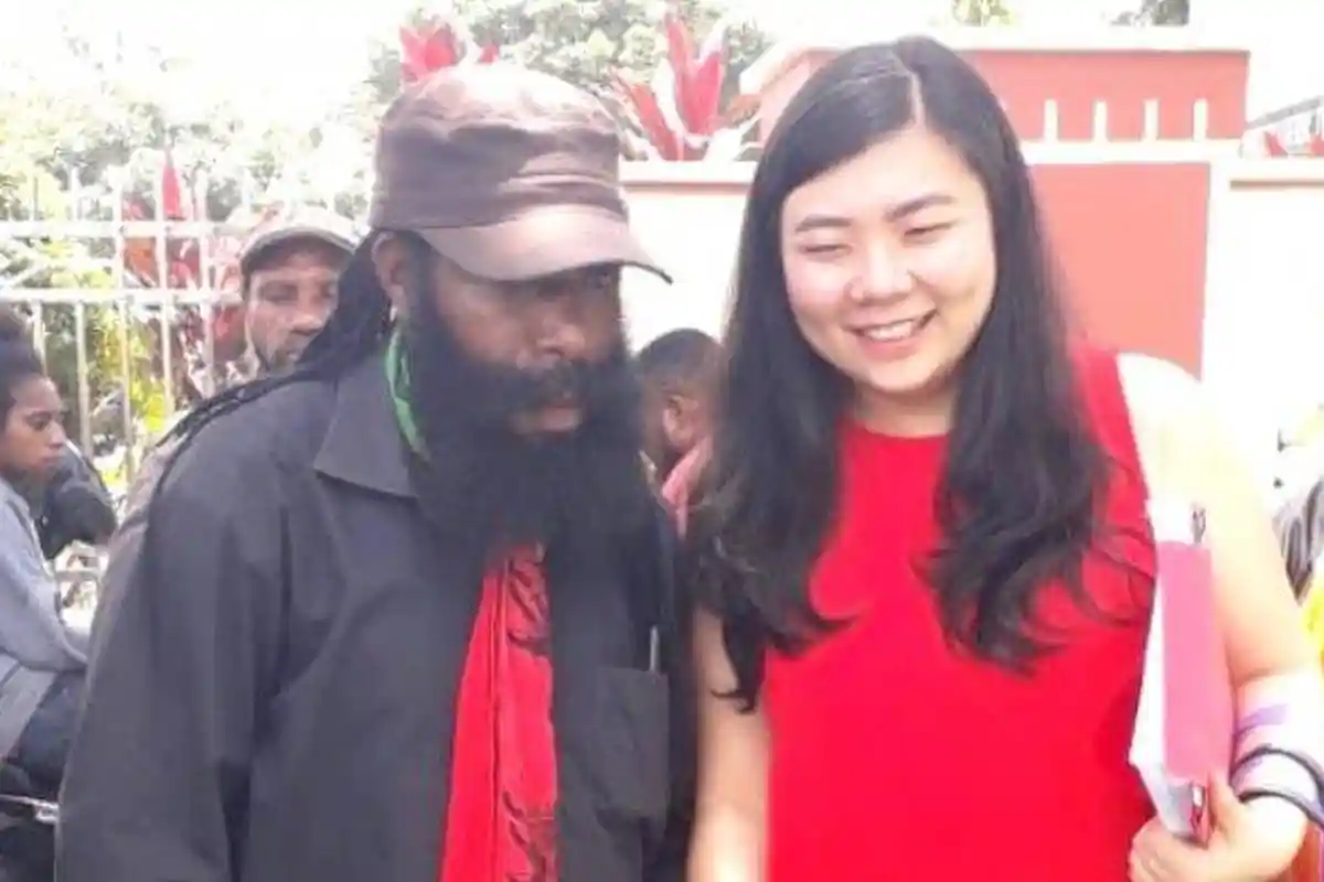Veronica Koman Dalam Pelarian Dimintah Kembalikan Uang Negara Rp 773 Juta,Tetap Bersuara untuk Papua