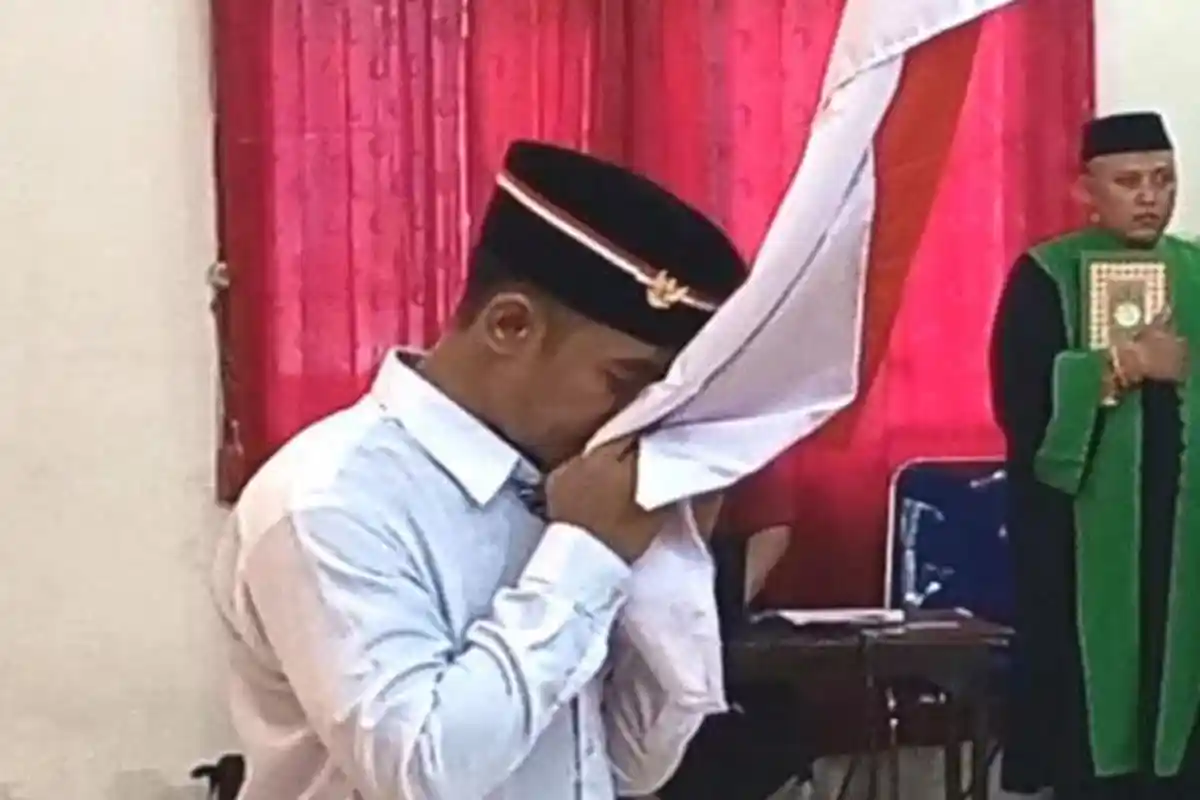 Senyum Lega Napi Terorisme di Lapas Tulungagung Bisa Bebas Murni, usai Ikrar Setia NKRI