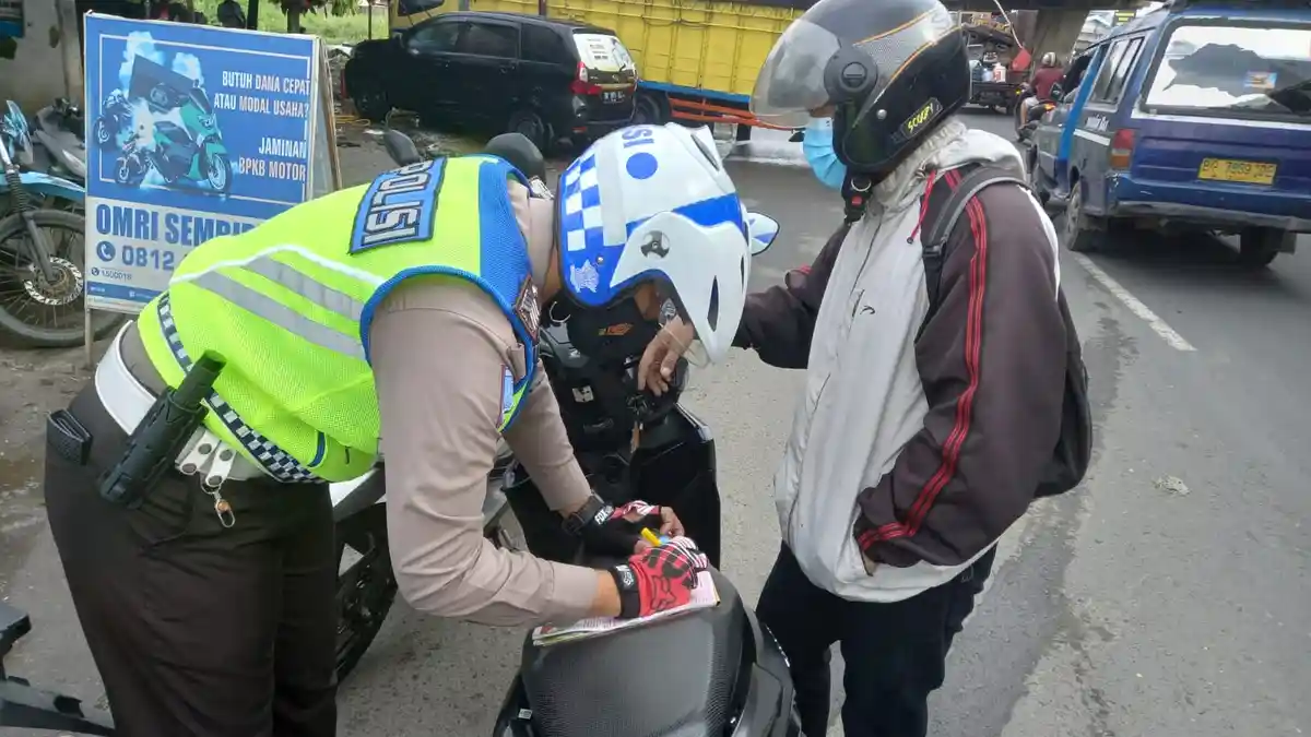 Polres Tanah Karo akan Kembali Terapkan Tilang Manual, Kasat Lantas: Masih Menunggu Arahan Ditlantas