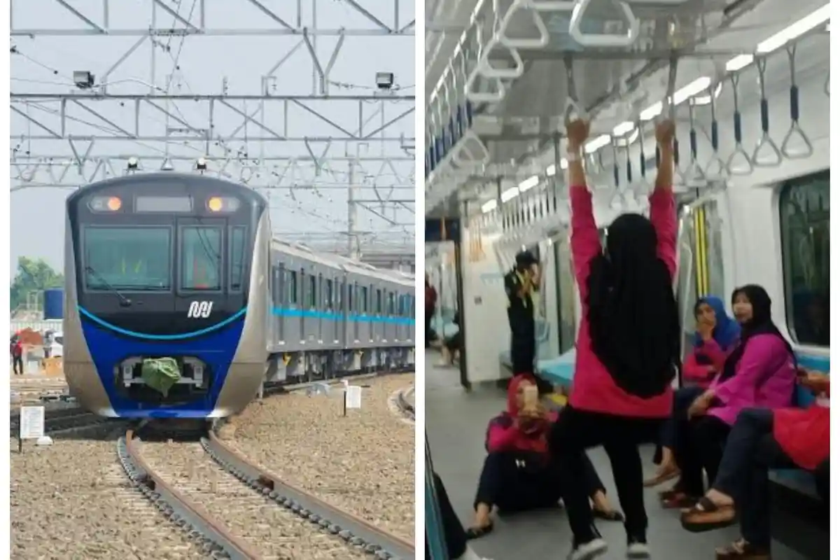 Viral di Medsos Kelakuan Norak Penumpang MRT, Mulai Makan Lesehan, Naik Kursi Hingga Buang Sampah