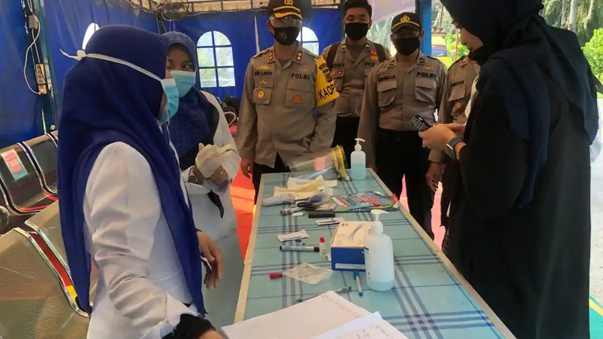 Stok Rapid Test di Posko Perbatasan Menipis, Kapolres Aceh Tamiang Harap Penambahan dari Gugus Tugas