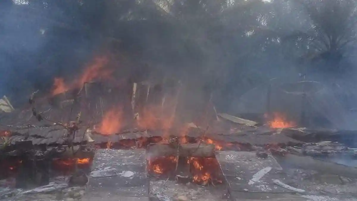 14 Unit Barak Karyawan PT Nafasindo Aceh Singkil Dilalap Api, Tidak Ada Korban Jiwa