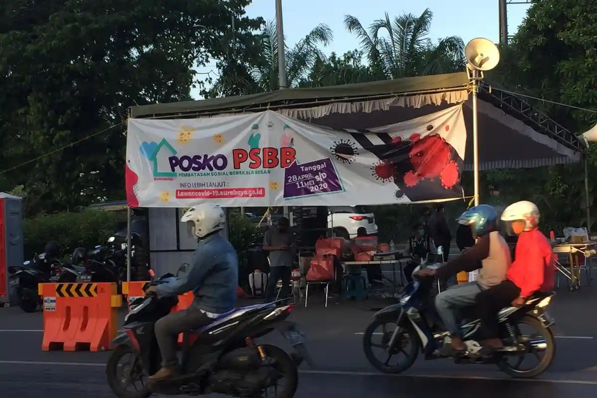 Berstatus ODP Virus Corona, Pemuda Diciduk Karena Kluyuran di Bundaran Waru, Katanya Bosan di Rumah