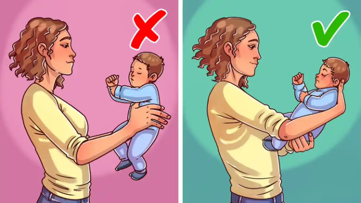 6 Cara Menggendong dan Memegang Bayi Ini Dapat Membahayakan Kesehatannya