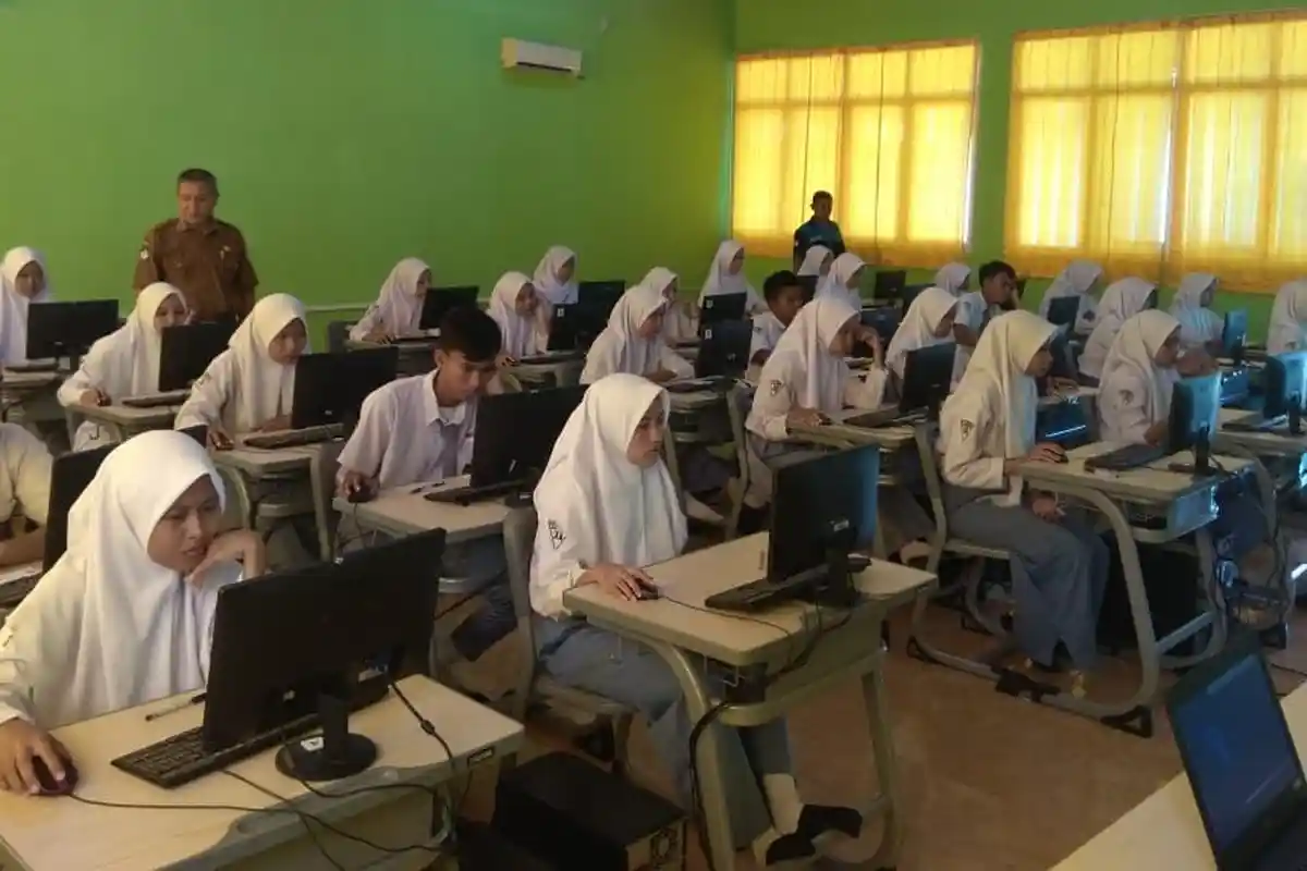 SMKN 1 Kotabumi Tetap Gelar UNBK