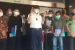 Menkumham Kunjungi Korban Kebakaran Lapas Kelas 1 Tangerang di R