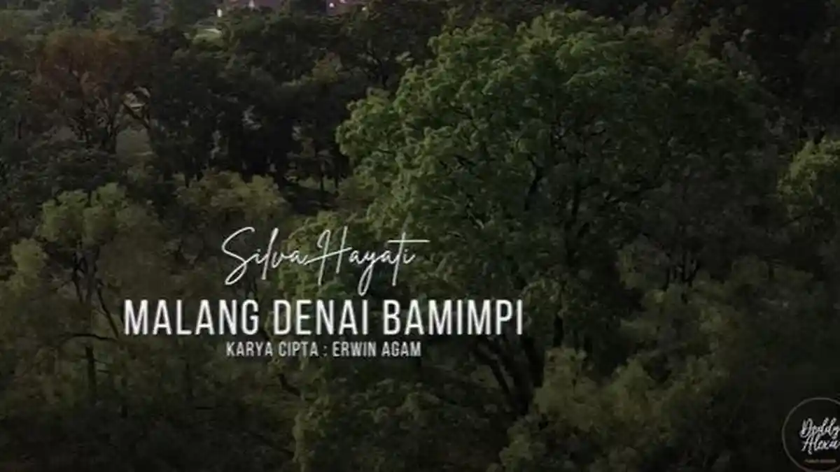 Arti Lirik Lagu Minang Malang Denai Bamimpi Silva Hayati, Denai Pandang Den Camini Diri