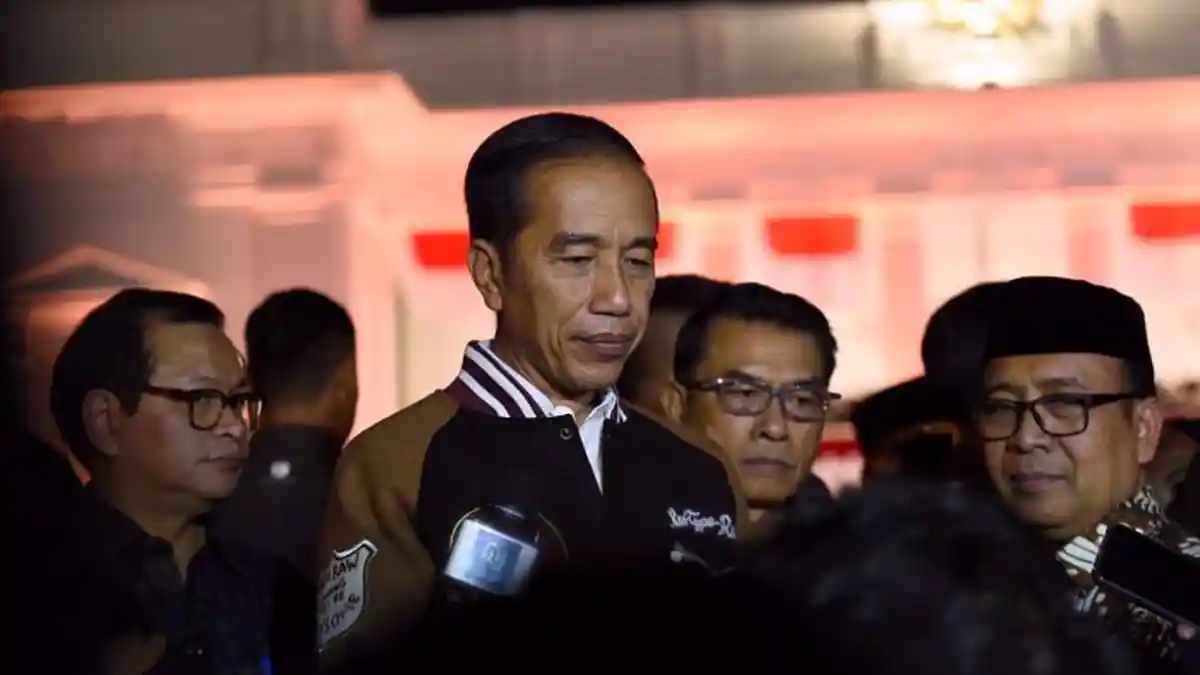 Video Dirinya Ikut Nyanyikan Lagu 'Sewu Kutho' Didi Kempot Tersebar, Begini Respons Jokowi