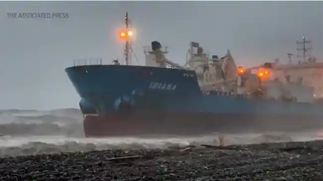 Kapal Kargo Indonesia 'Iriana' Kandas di Pantai Pingtung Taiwan, 20 Awak Kapal Selamat