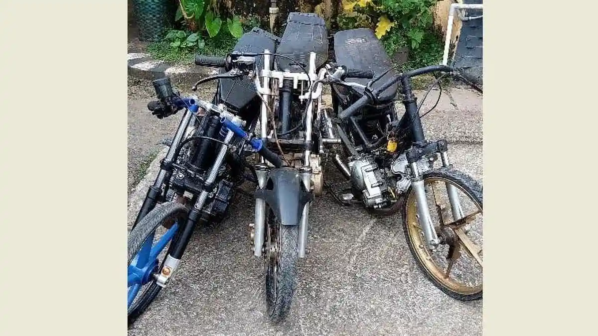 Aksi Balap Liar Marak di Awal Ramadan, Polres Jepara Amankan Tiga Sepeda Motor Drage Race