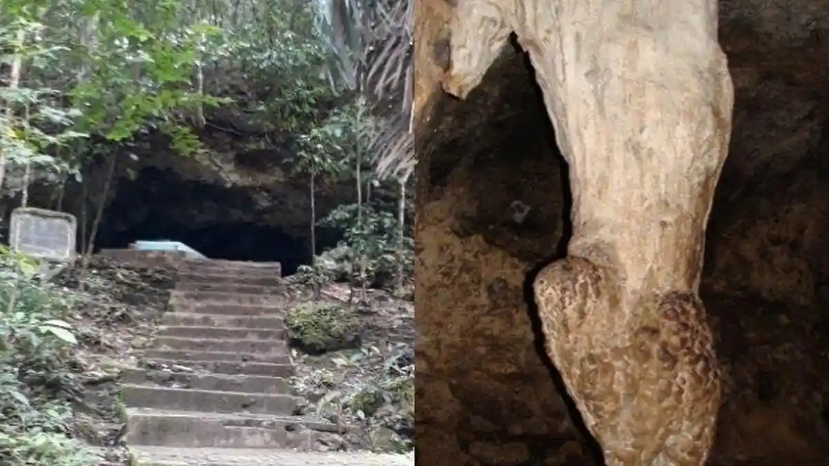 9 Menit dari Pusat Pangandaran, Ada Goa dengan Batu Mirip Alat Kelamin, Mitos Permudah Dapat Jodoh