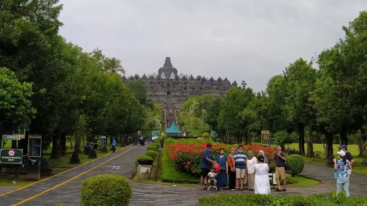 Selama 2020 Tingkat Kunjungan Wisatawan ke Candi Borobudur Magelang Merosot Tajam Akibat Pandemi