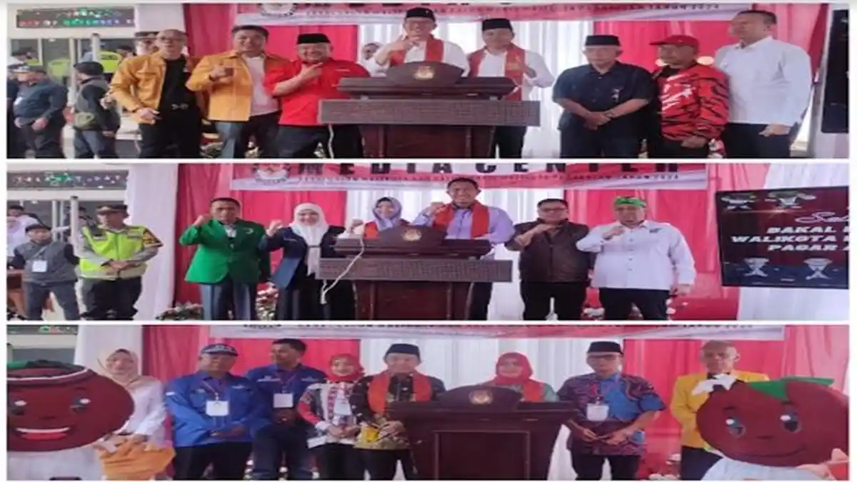 Daftar Tiga Pasangan Calon yang Maju di Pilkada Pagar Alam 2024, Bakal Tes Kesehatan di Palembang