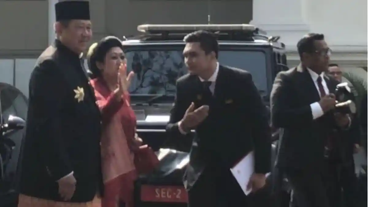 SBY Tiba di Istana, Kali Pertama Ikut Perayaan HUT RI setelah Lengser